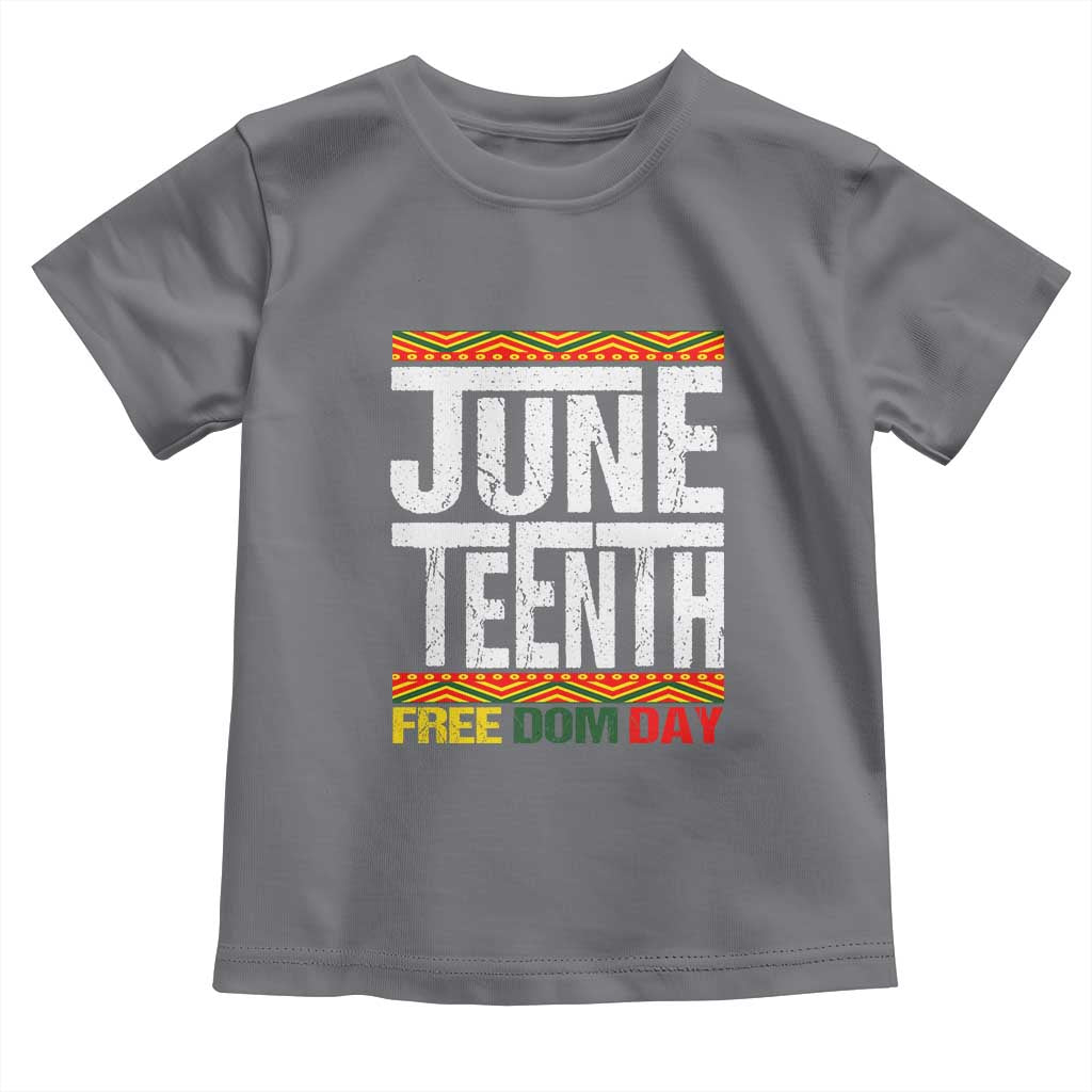 Juneteenth Freedom Day Toddler T Shirt Since 1865 Black History Month