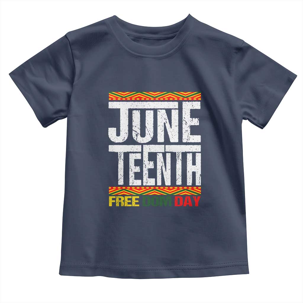 Juneteenth Freedom Day Toddler T Shirt Since 1865 Black History Month
