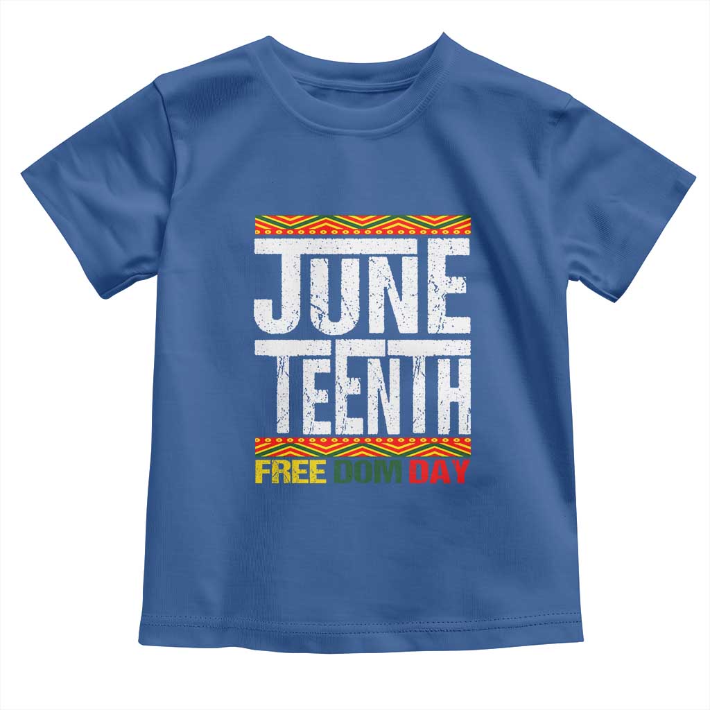 Juneteenth Freedom Day Toddler T Shirt Since 1865 Black History Month