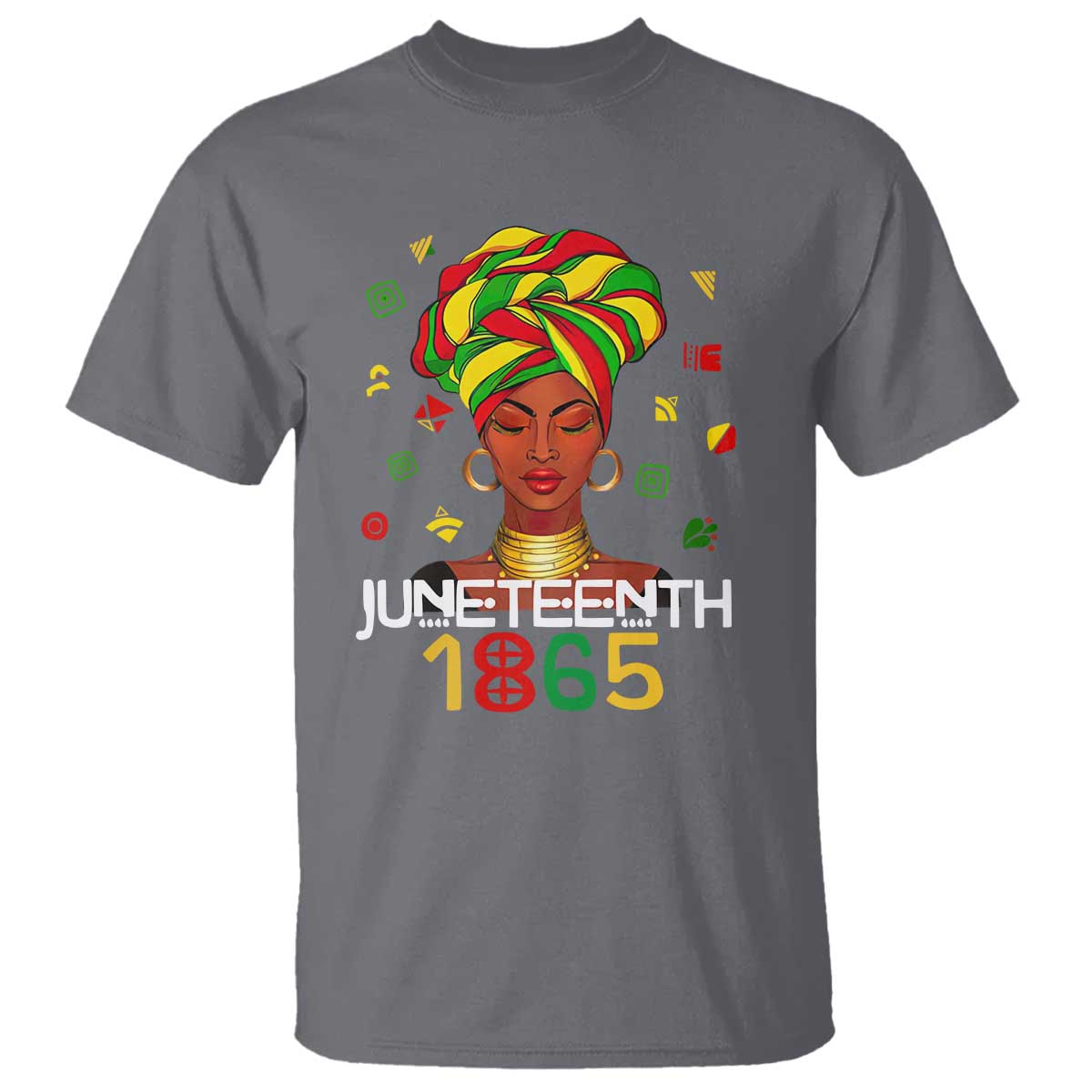 Melanin Queen T Shirt 1865 Juneteenth Celebrate African American Freedom Day