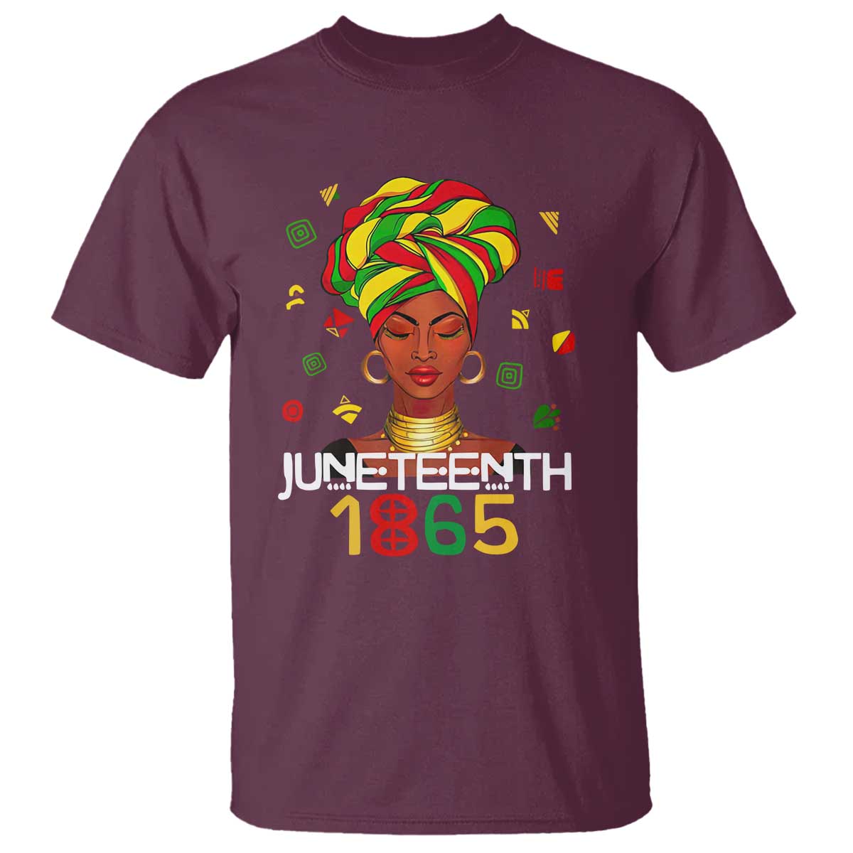 Melanin Queen T Shirt 1865 Juneteenth Celebrate African American Freedom Day