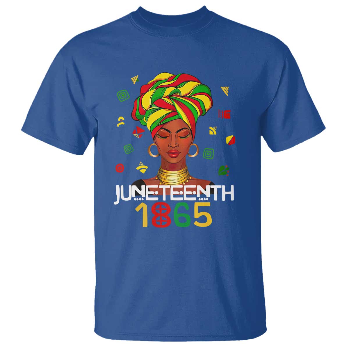 Melanin Queen T Shirt 1865 Juneteenth Celebrate African American Freedom Day