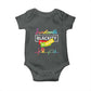 Juneteenth 1865 Baby Onesie Blackity Heartbeat