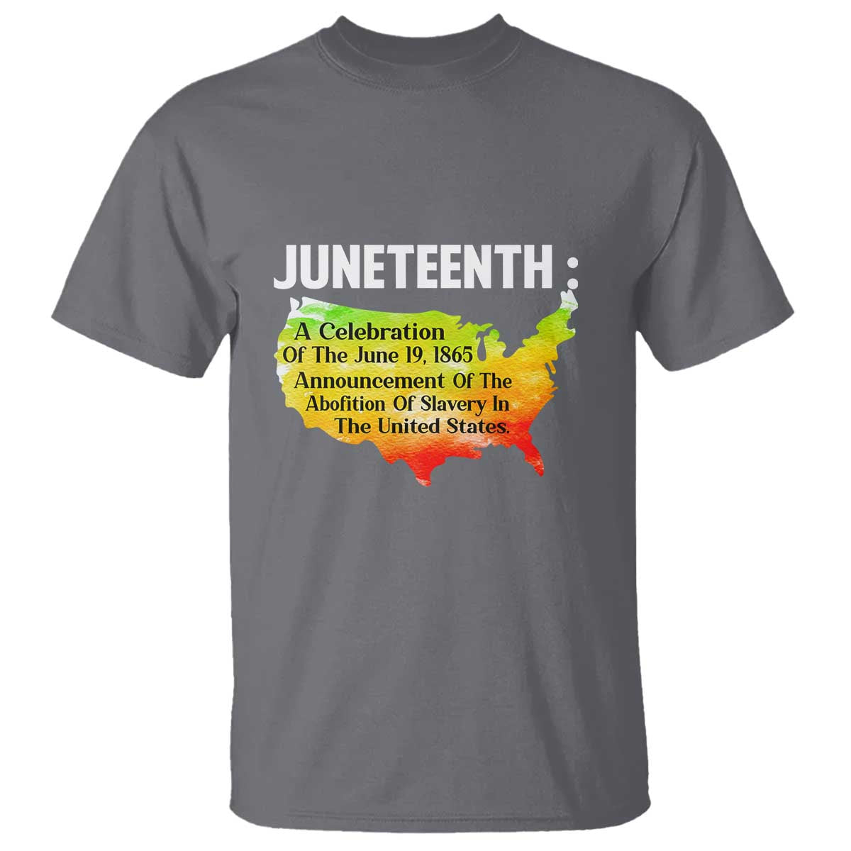 Black History T Shirt With African Map Juneteenth Celebration