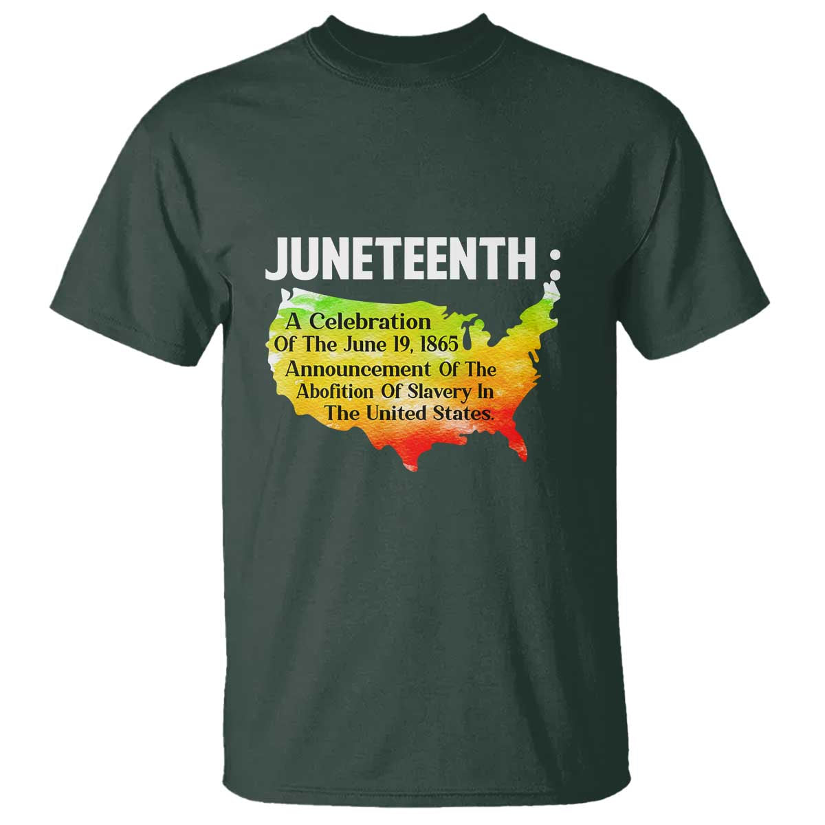 Black History T Shirt With African Map Juneteenth Celebration