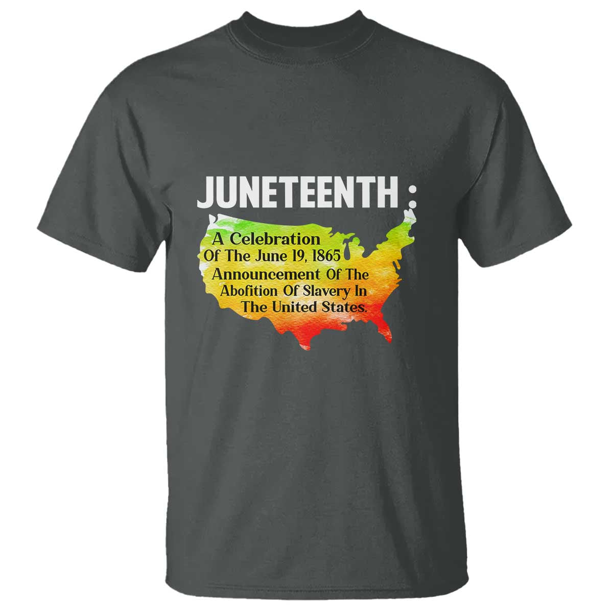 Black History T Shirt With African Map Juneteenth Celebration