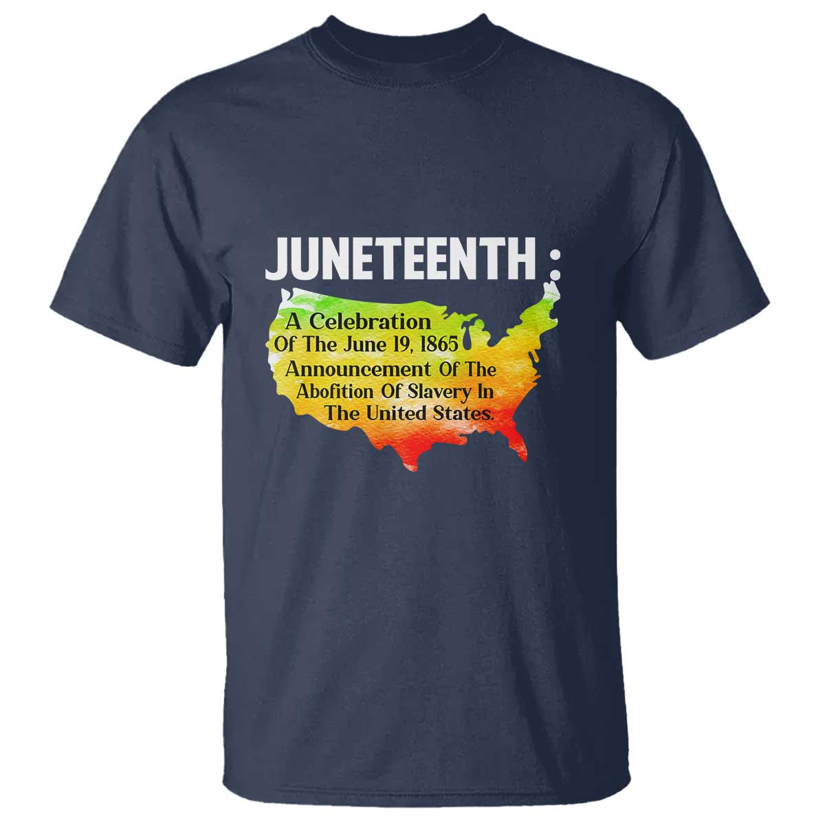 Black History T Shirt With African Map Juneteenth Celebration