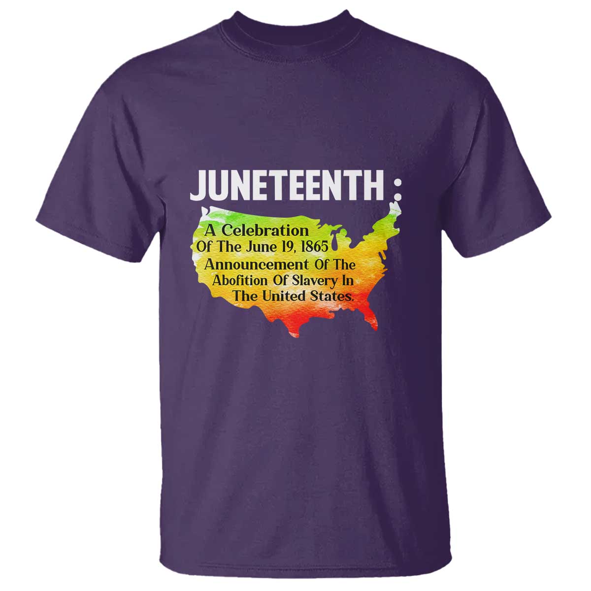 Black History T Shirt With African Map Juneteenth Celebration