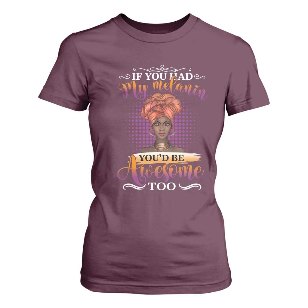 Juneteenth Pride T Shirt For Women You'd Be Awesome Black History Month