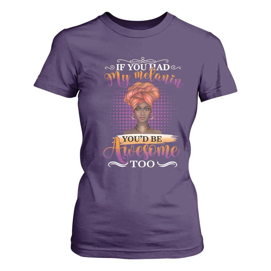 Juneteenth Pride T Shirt For Women You'd Be Awesome Black History Month
