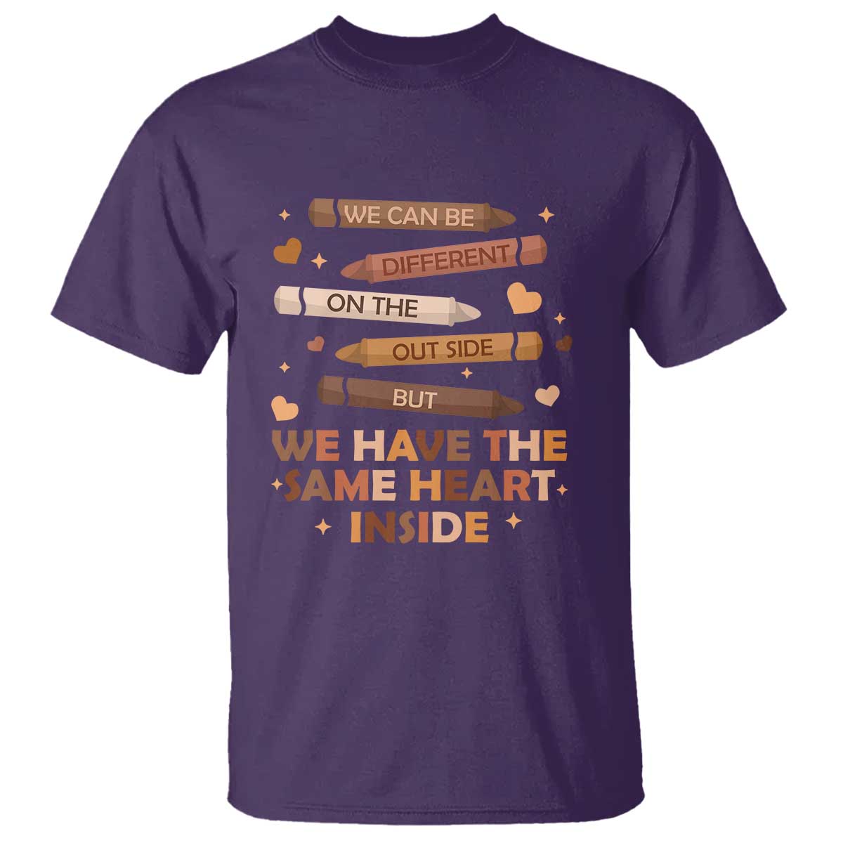 Black Pride Teaching T Shirt For Teacher We Have The Same Heart Inside BHM African American