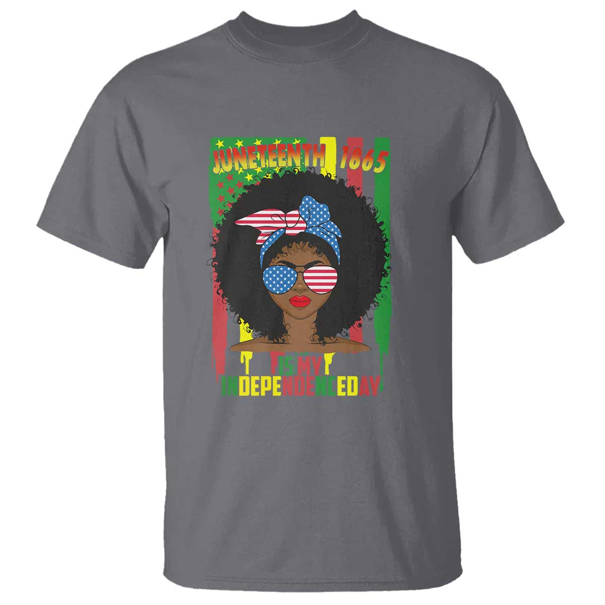 Juneteenth Is My Independence Day T Shirt For Black Women Not 4th Of July