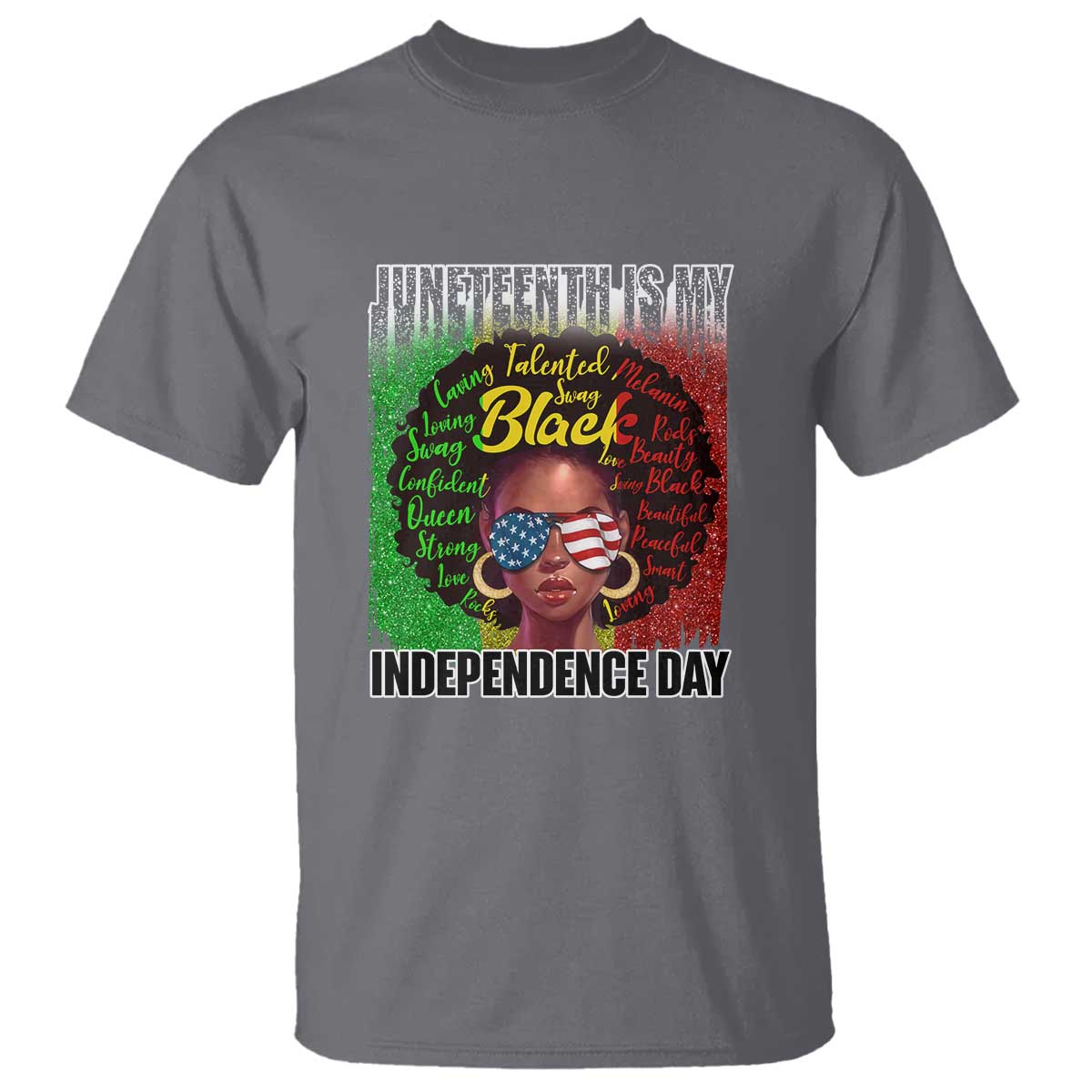 Juneteenth Is My Independence Day T Shirt For Black Queen Not July 4th