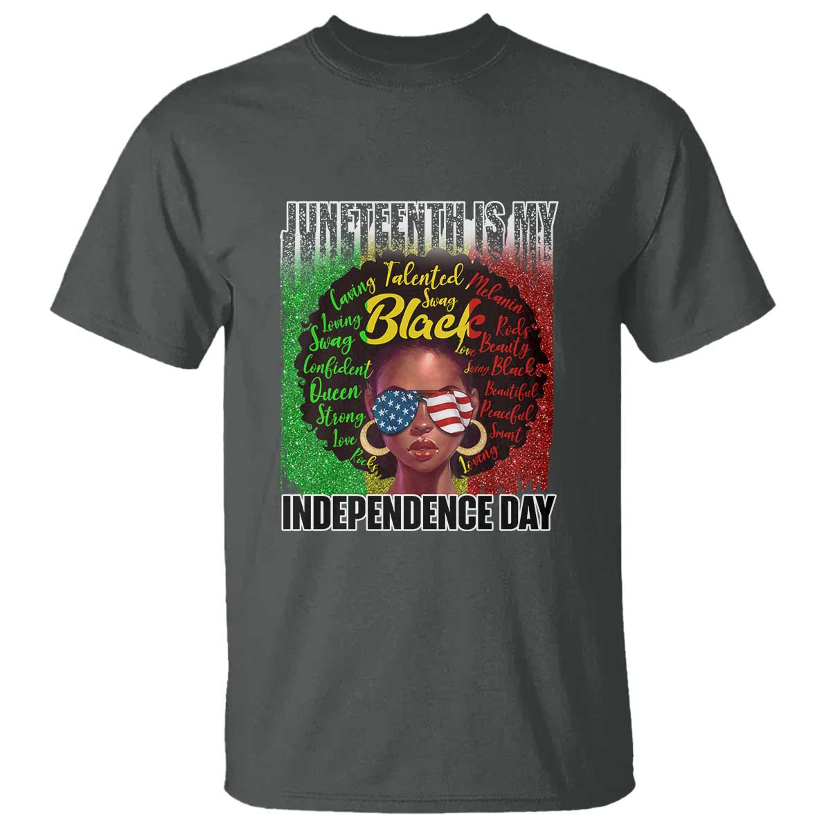 Juneteenth Is My Independence Day T Shirt For Black Queen Not July 4th