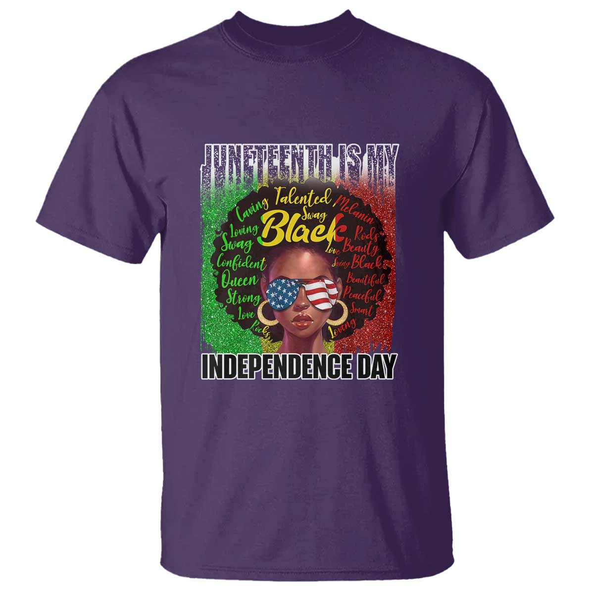 Juneteenth Is My Independence Day T Shirt For Black Queen Not July 4th