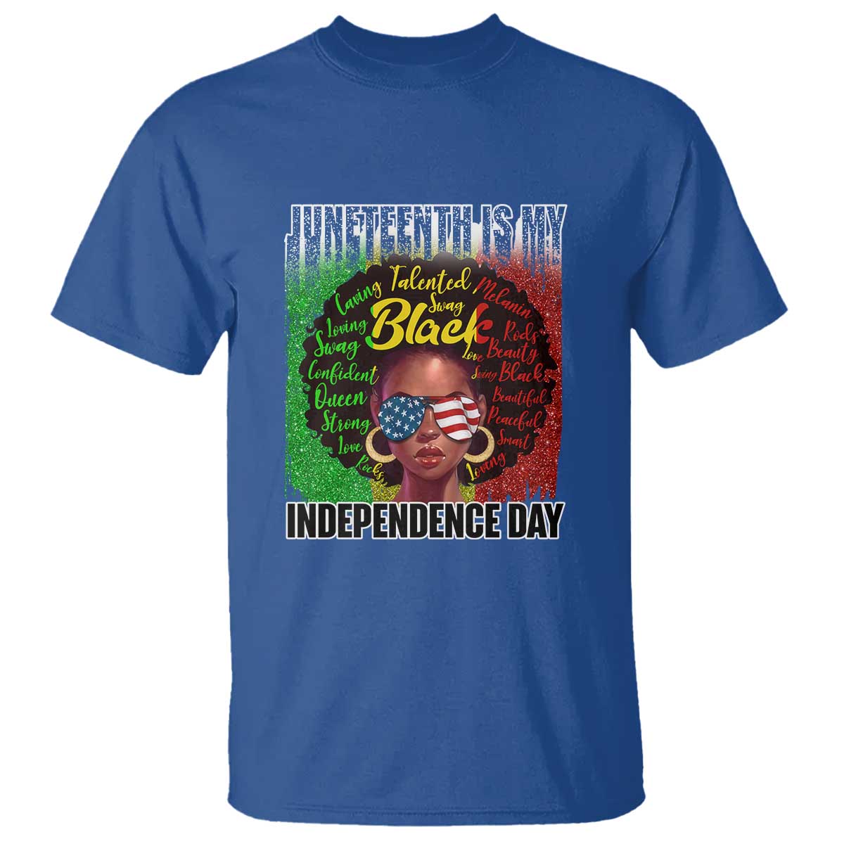 Juneteenth Is My Independence Day T Shirt For Black Queen Not July 4th