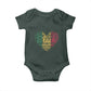 Black Awesome Strong Inspirational Baby Onesie African American Pride Juneteenth BHM