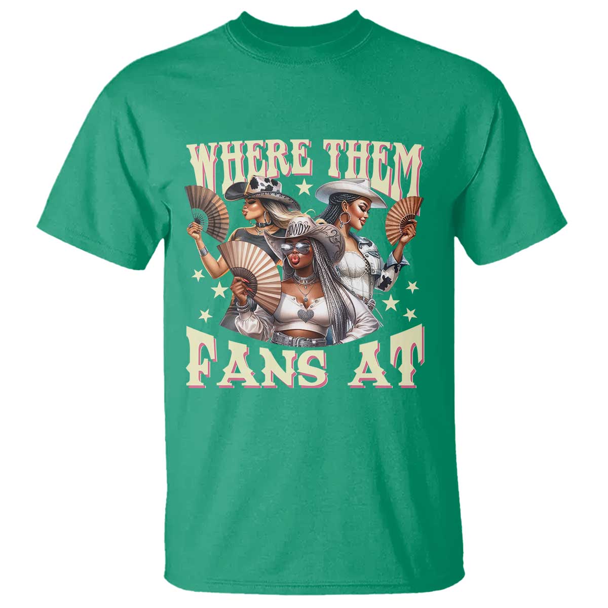 Melanin Cowgirls T Shirt Where Them Fans At Country Life Women Girls