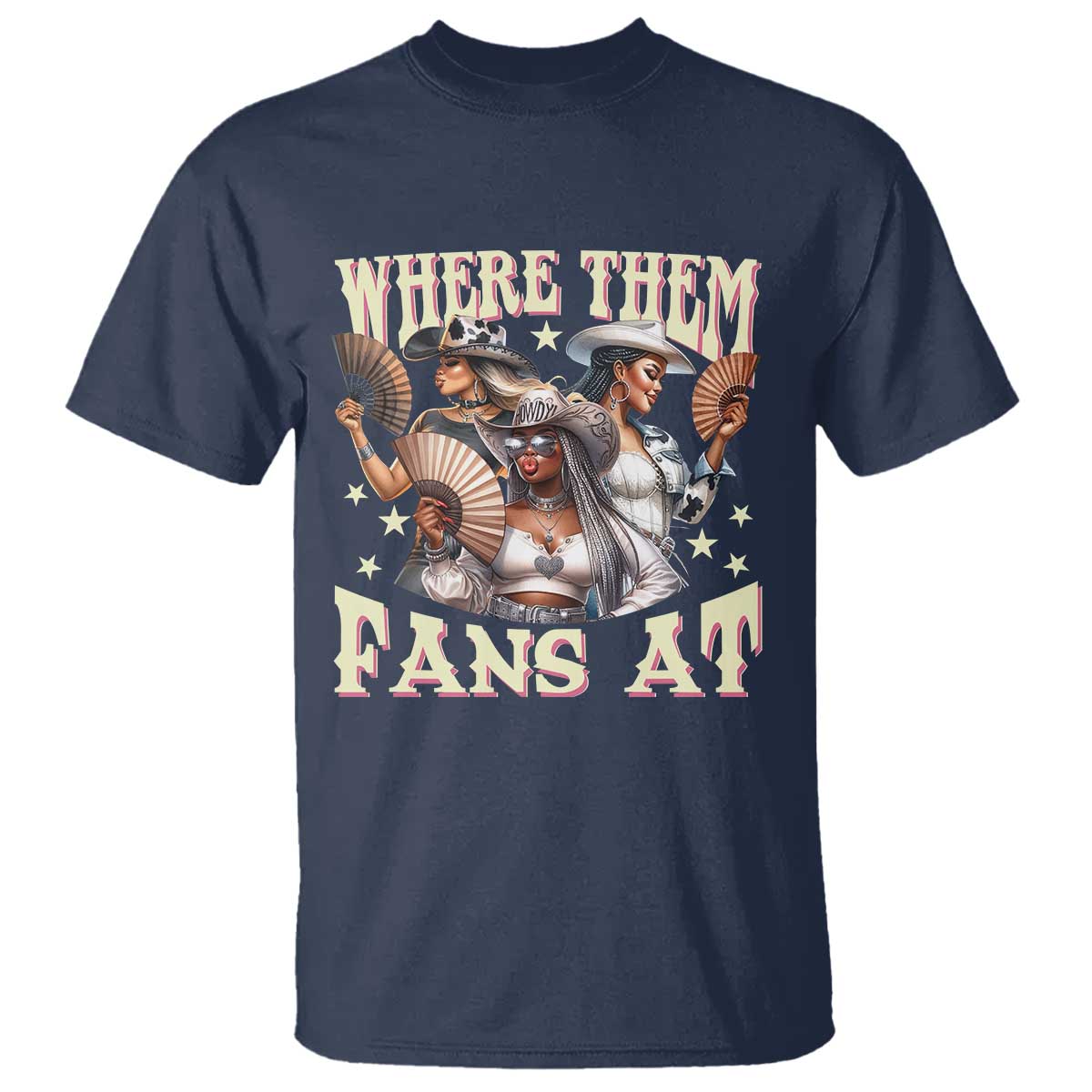 Melanin Cowgirls T Shirt Where Them Fans At Country Life Women Girls