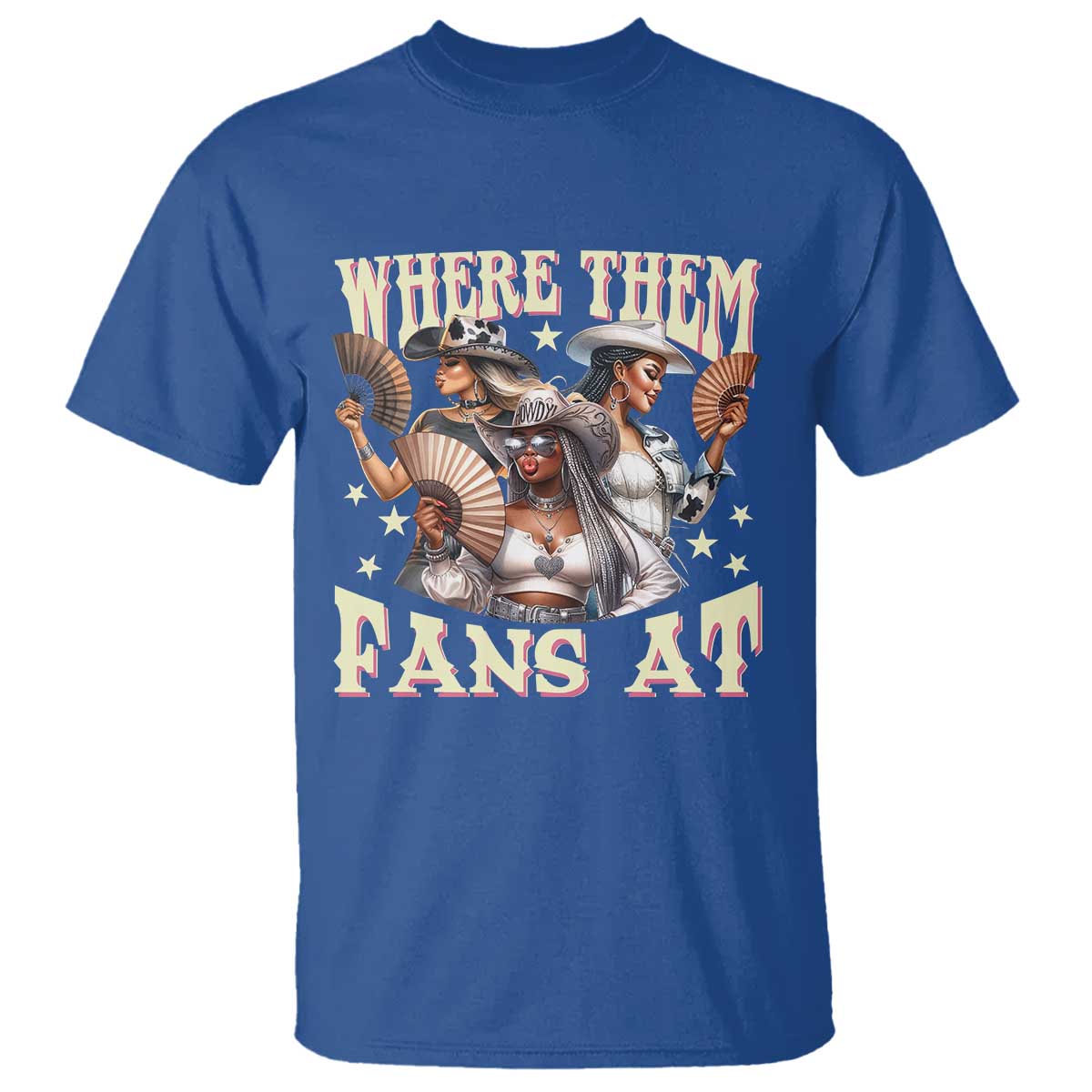 Melanin Cowgirls T Shirt Where Them Fans At Country Life Women Girls