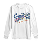 Cabo Verde Soccer Club 26 National Pride Long Sleeve Shirt Cape Verde Football Fans Retro Sporty Est. 2026