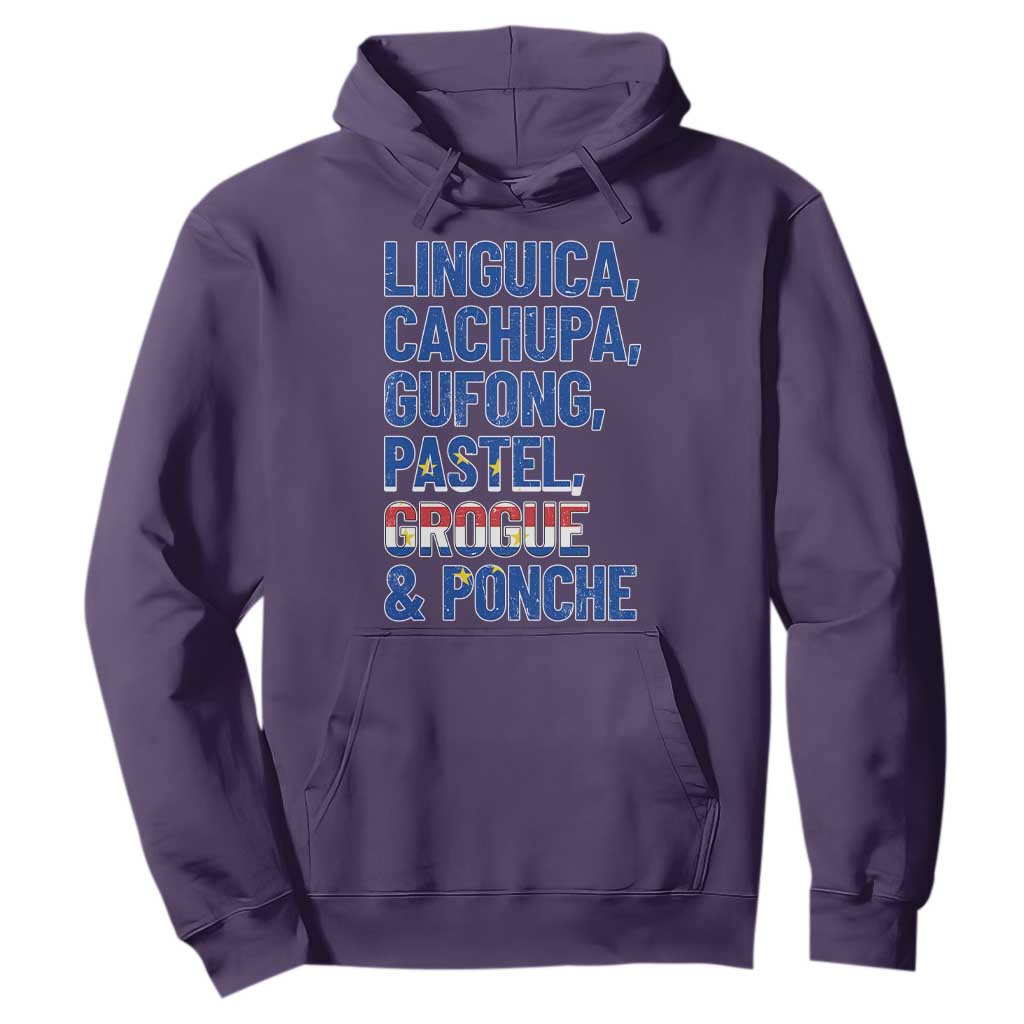 Cape Verde Traditional Food & Drinks List Hoodie Cabo Verdean Cachupa Grogue Heritage Gift