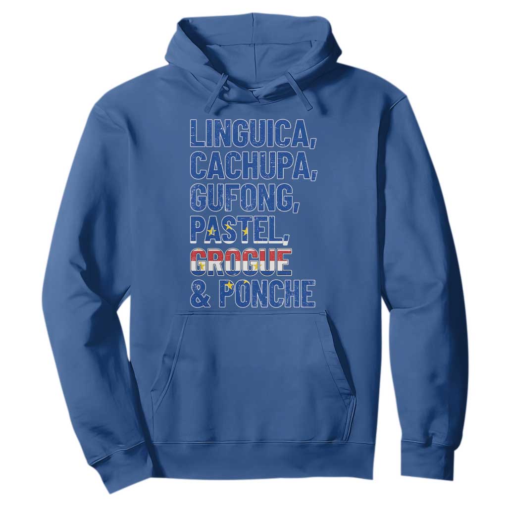Cape Verde Traditional Food & Drinks List Hoodie Cabo Verdean Cachupa Grogue Heritage Gift