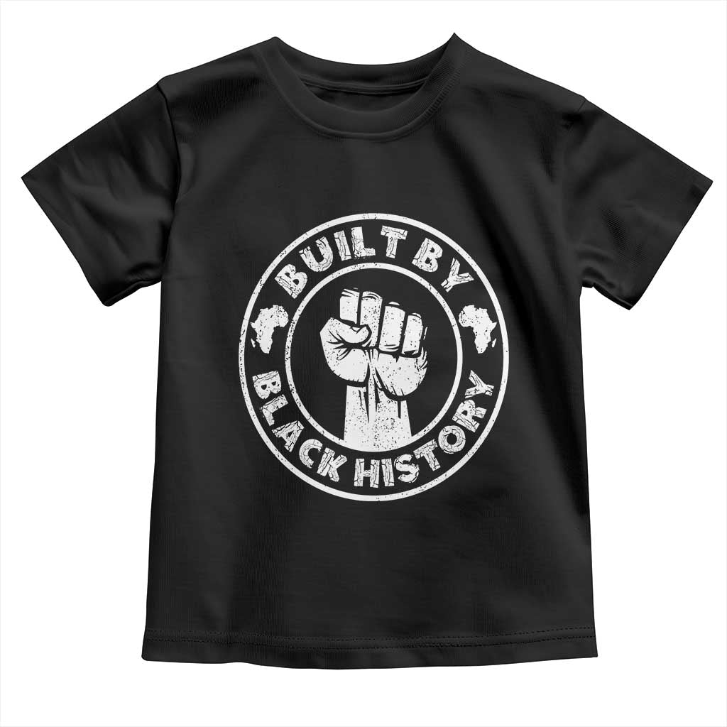 Built By Black History Baby Shirt African American Pride