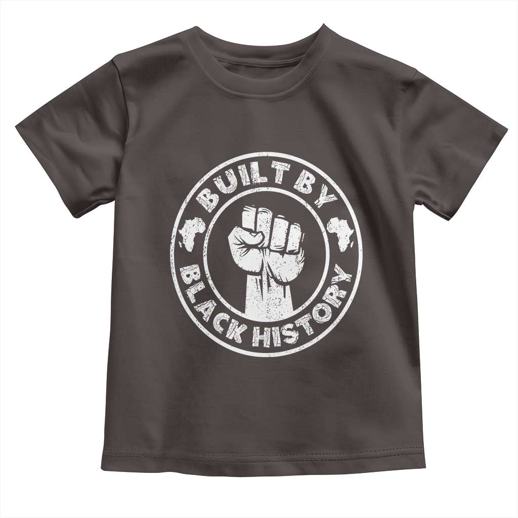 Built By Black History Baby Shirt African American Pride