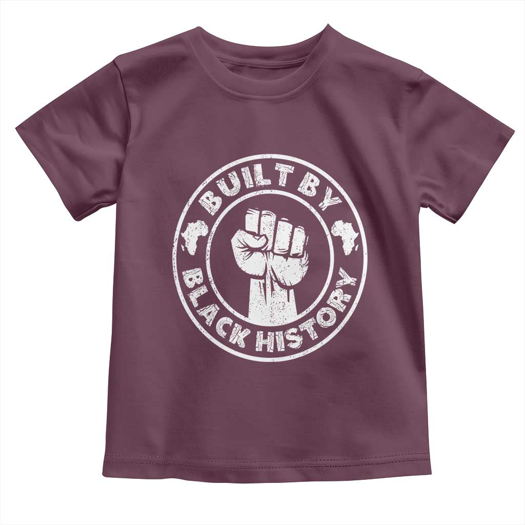 Built By Black History Baby Shirt African American Pride