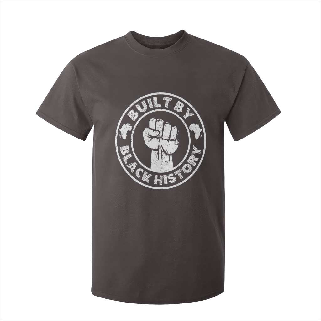 Built By Black History T Shirt For Kid African American Pride
