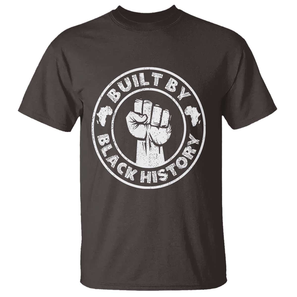 Built By Black History T Shirt African American Pride