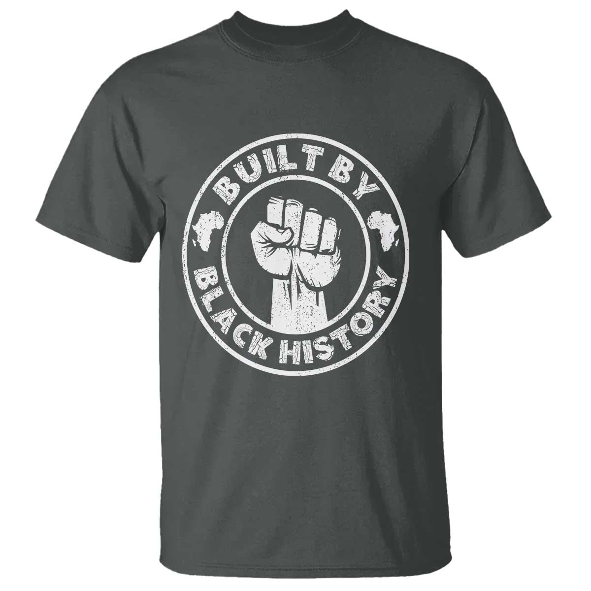 Built By Black History T Shirt African American Pride