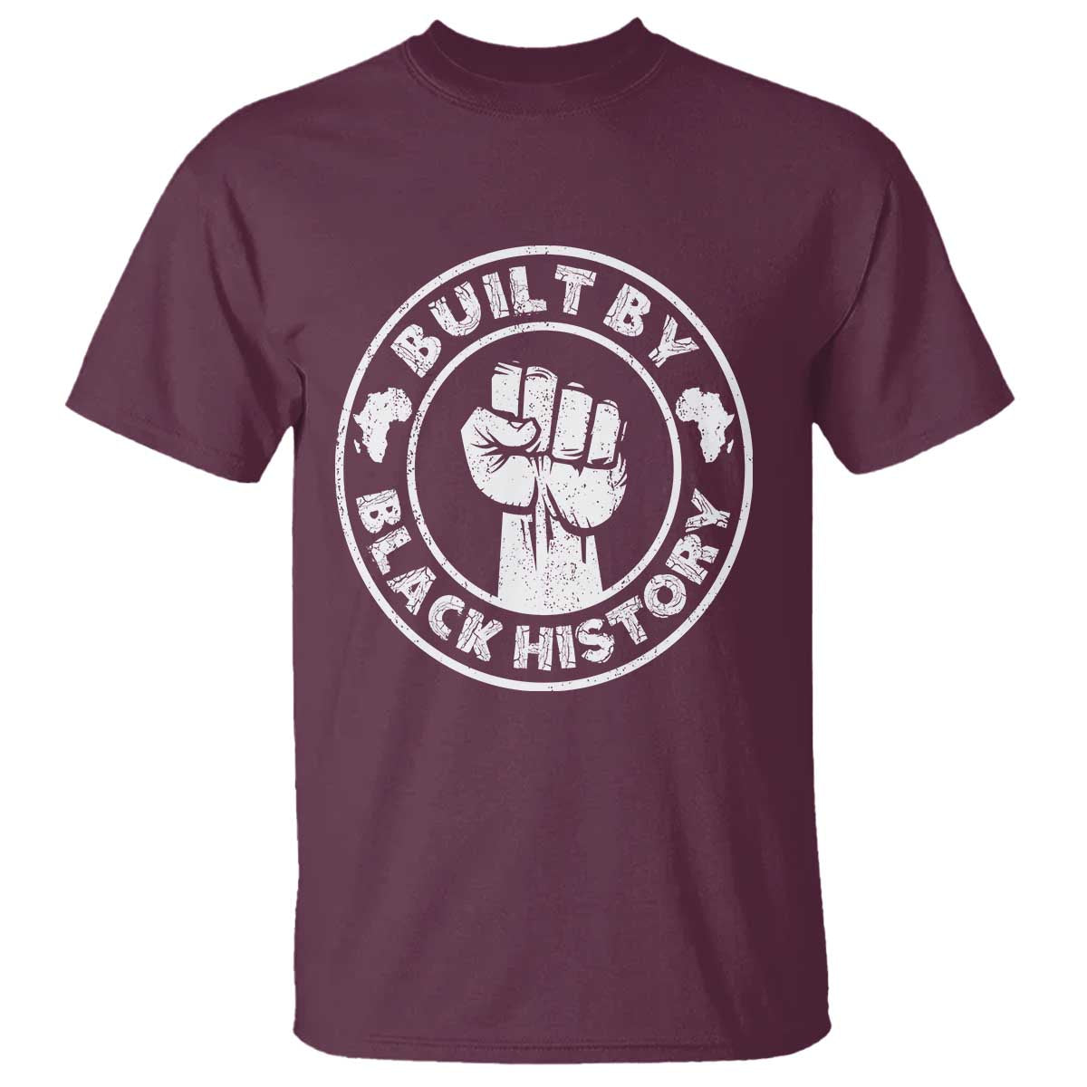 Built By Black History T Shirt African American Pride
