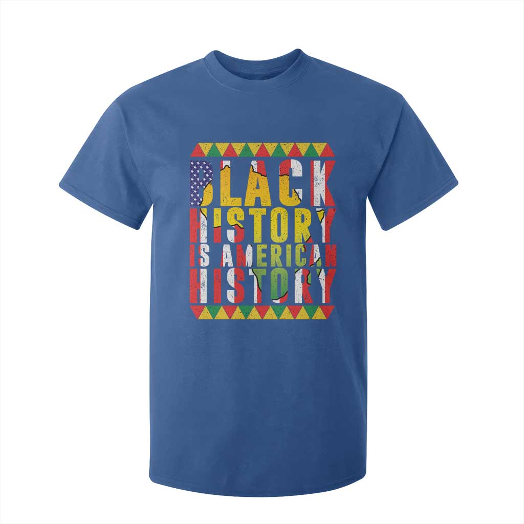 Black History is American History T Shirt For Kid Patriotic African Pride