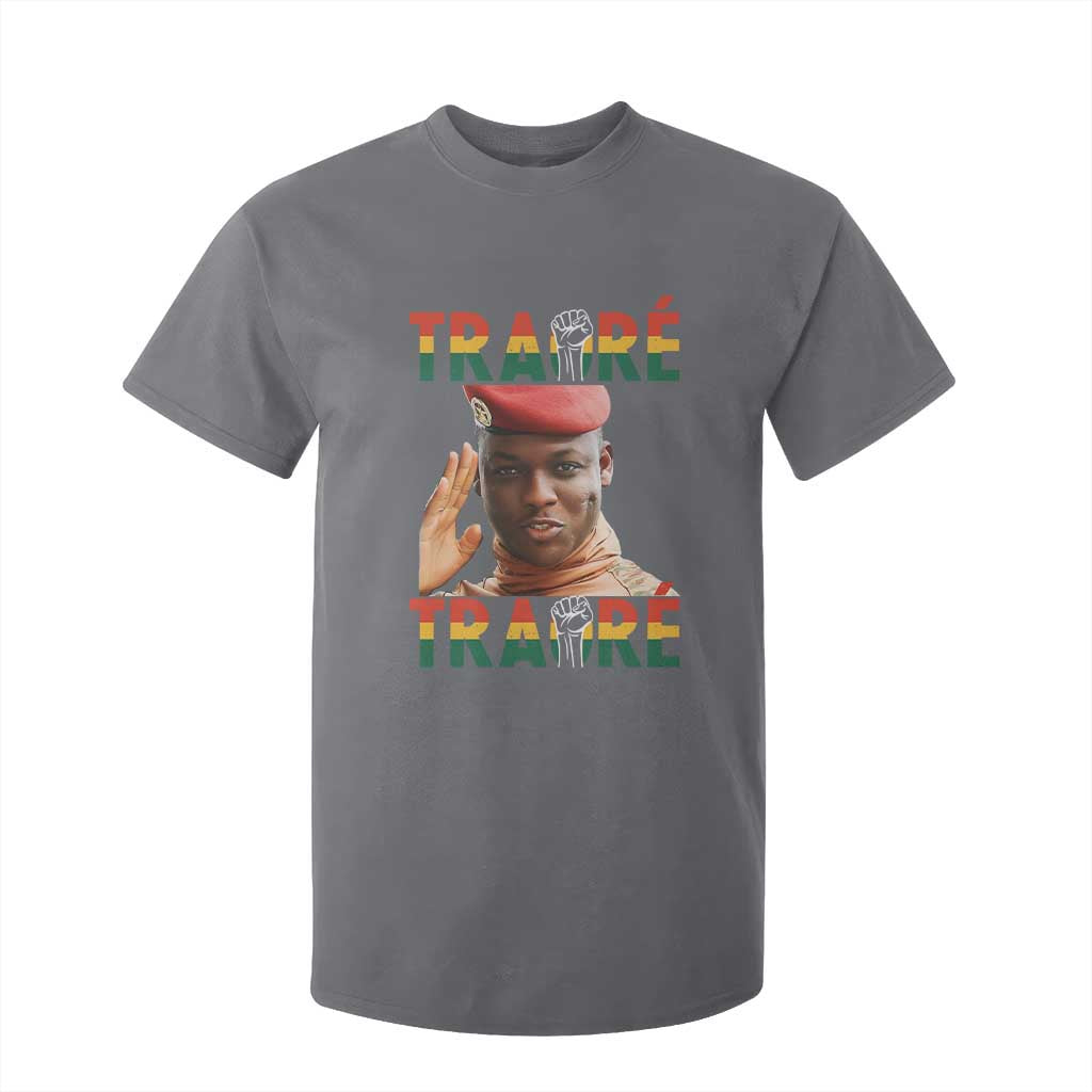 Traoré 2025 Revolution T Shirt For Kid Burkina Faso President