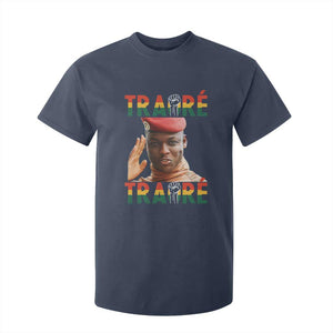Traoré 2025 Revolution T Shirt For Kid Burkina Faso President