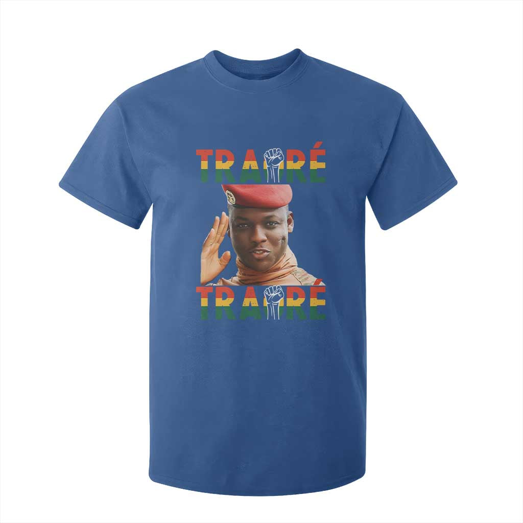 Traoré 2025 Revolution T Shirt For Kid Burkina Faso President