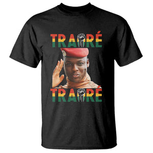 Traoré 2025 Revolution T Shirt Burkina Faso President