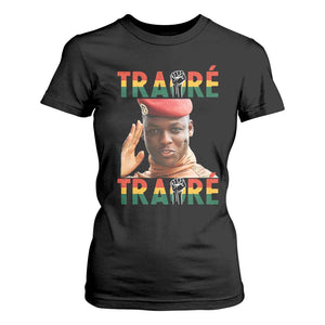 Traoré 2025 Revolution T Shirt For Women Burkina Faso President