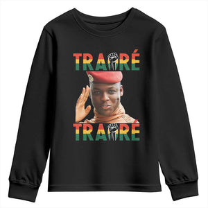 Traoré 2025 Revolution Youth Sweatshirt Burkina Faso President