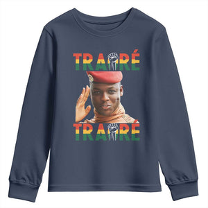 Traoré 2025 Revolution Youth Sweatshirt Burkina Faso President