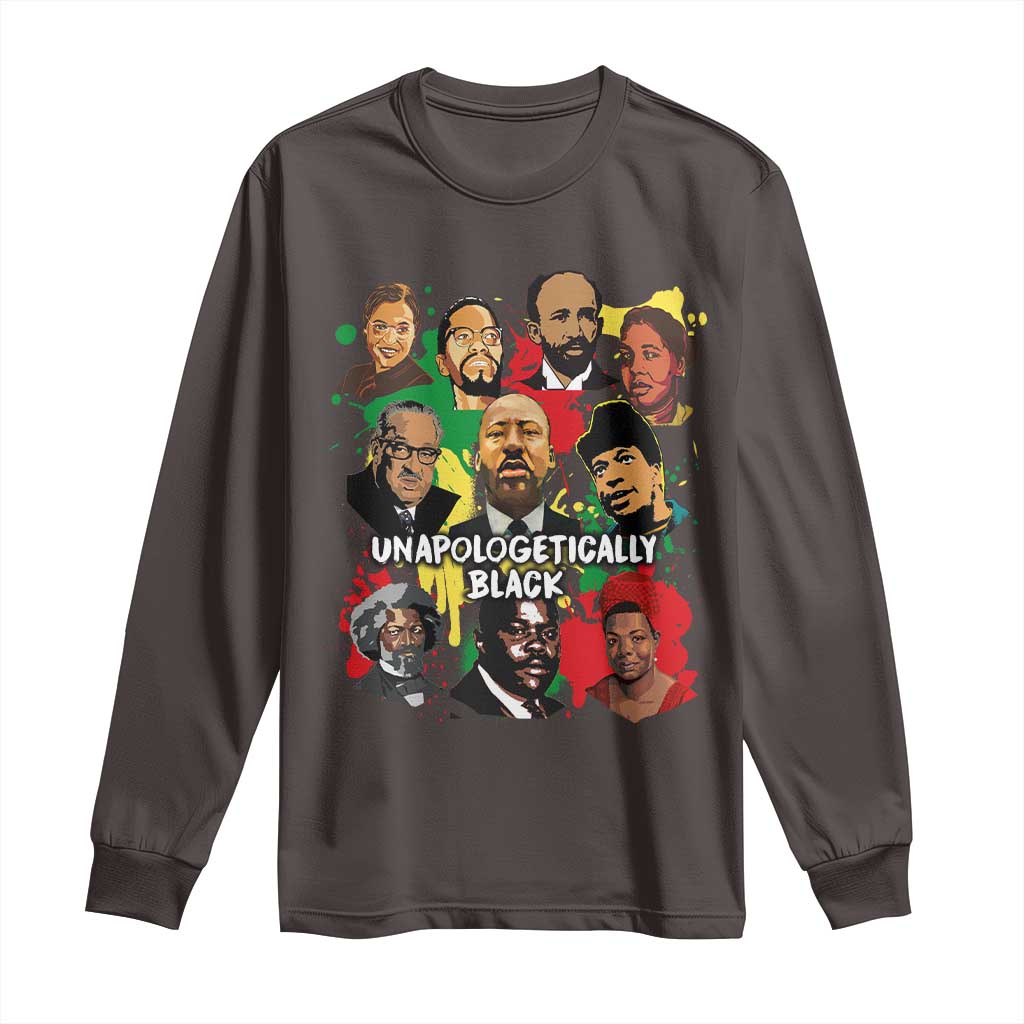 Civil Rights Leaders Long Sleeve Shirt Unapologetically Dope Black Inspiration