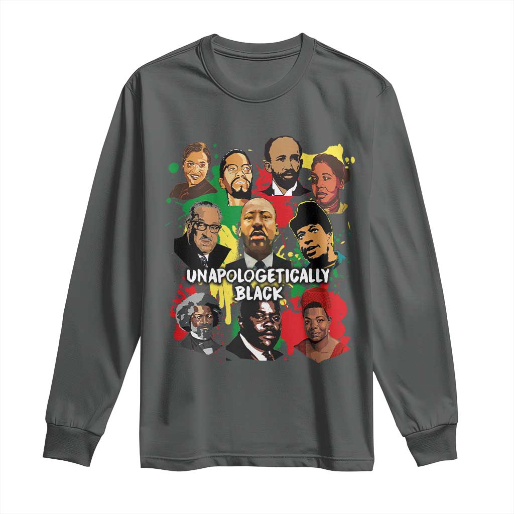 Civil Rights Leaders Long Sleeve Shirt Unapologetically Dope Black Inspiration