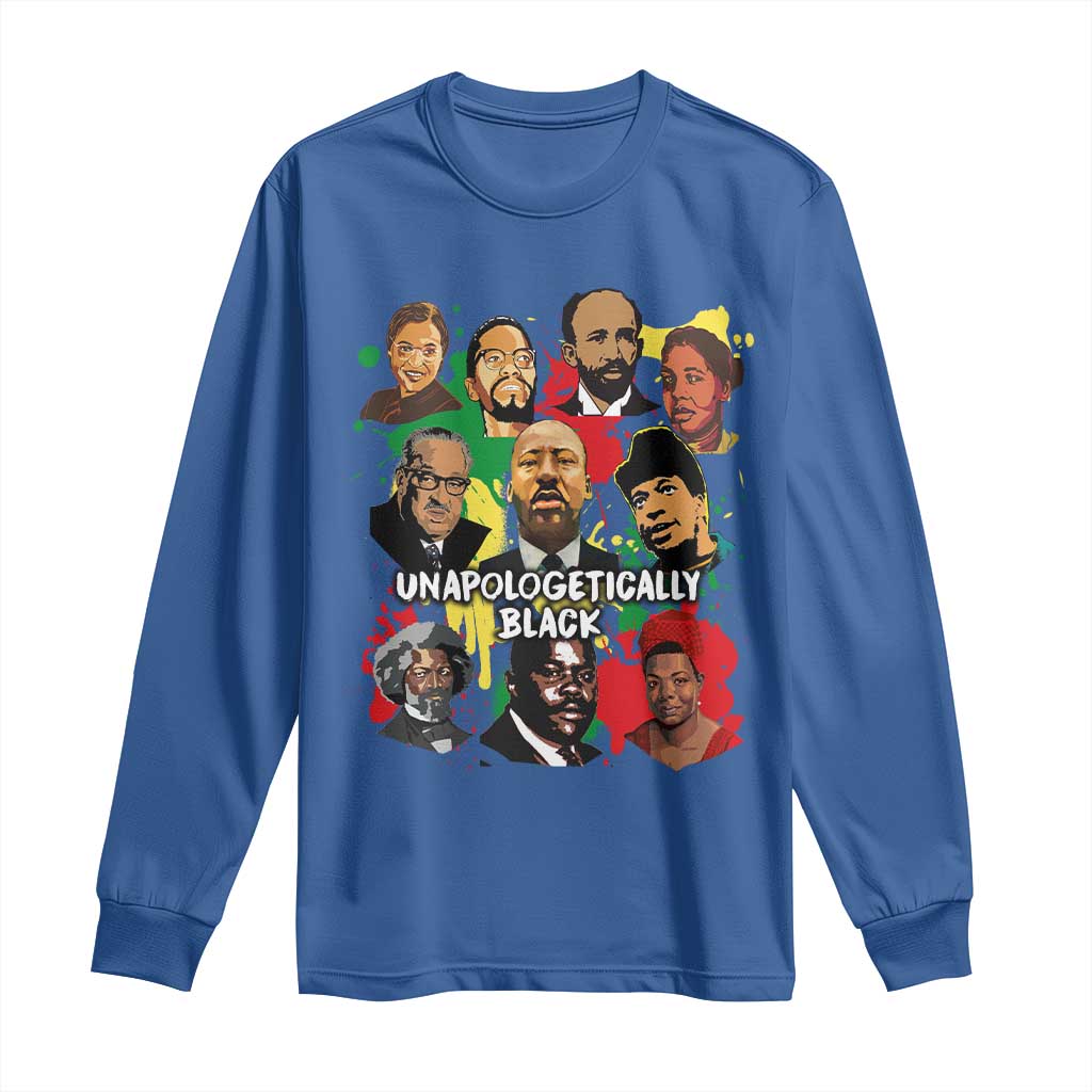 Civil Rights Leaders Long Sleeve Shirt Unapologetically Dope Black Inspiration