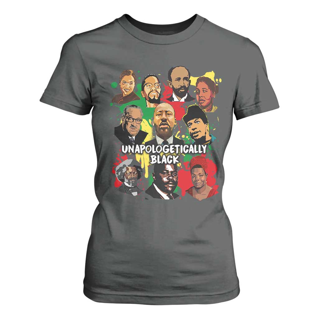 Civil Rights Leaders T Shirt For Women Unapologetically Dope Black Inspiration