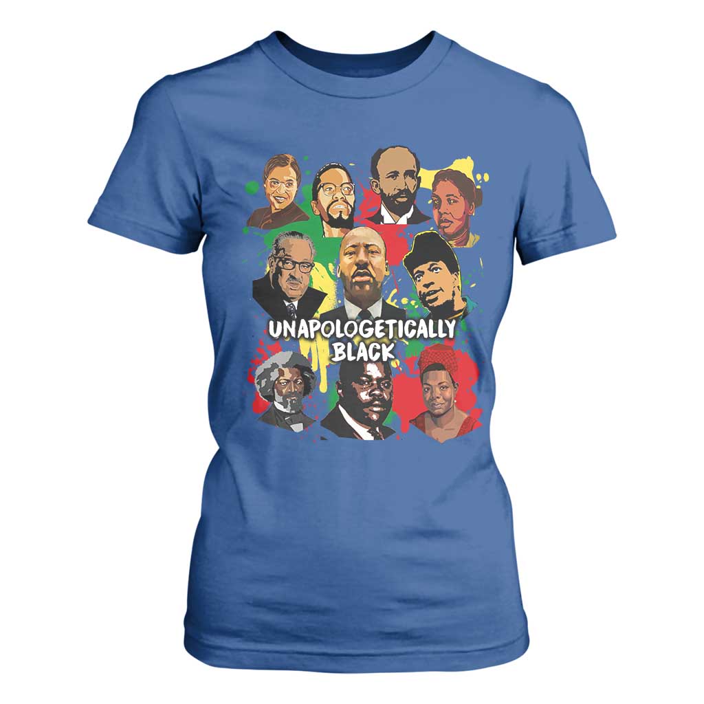 Civil Rights Leaders T Shirt For Women Unapologetically Dope Black Inspiration