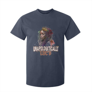 Black Locs Girl T Shirt For Kid Unapologetically Locd Hair Melanin Queen
