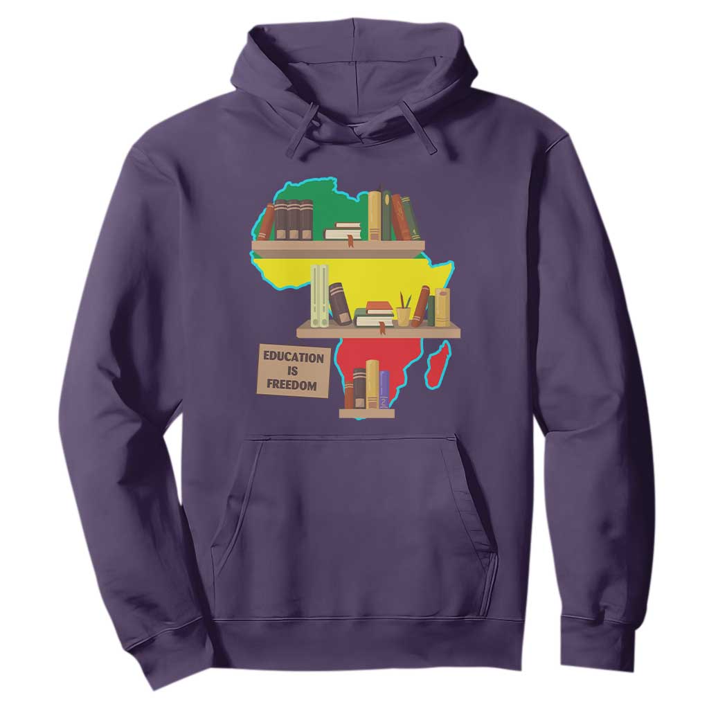 Education Is Freedom Hoodie Teach Black History Educated African American