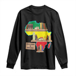 Education Is Freedom Long Sleeve Shirt Teach Black History Educated African American